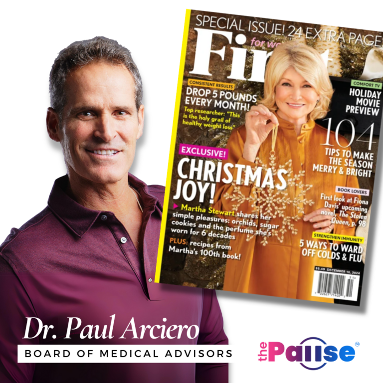 Dr. Paul Arciero, was recently featured in First for Women Magazine about thePause