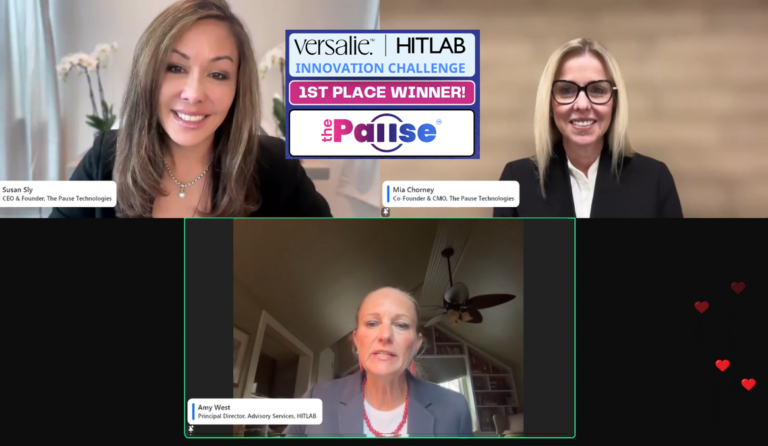 Susan Sly, Mia Chorney, Amy West on thePause meeting