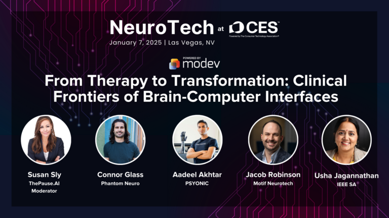 Susan Sly on Modev NeuroTech Panel at CES 2025