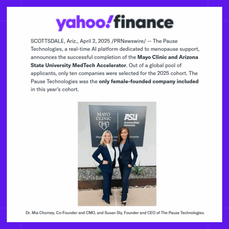 Yahoo Finance about thePause™