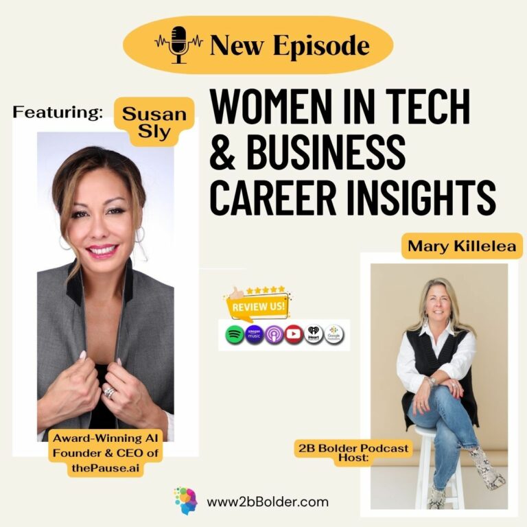 Susan Sly featured on 2B Bolder Podcast