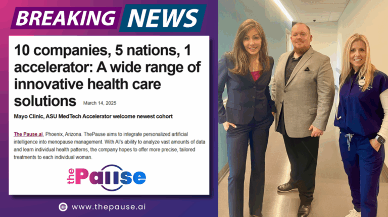ThePause™ Selected by Mayo Clinic & ASU for Prestigious MedTech Accelerator