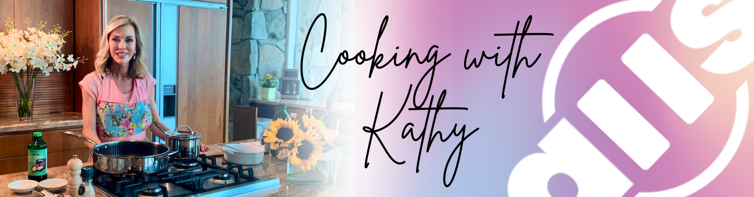 Cooking with Kathy Coover Banner